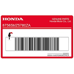 Farbcode Typ 4 Informationsaufkleber