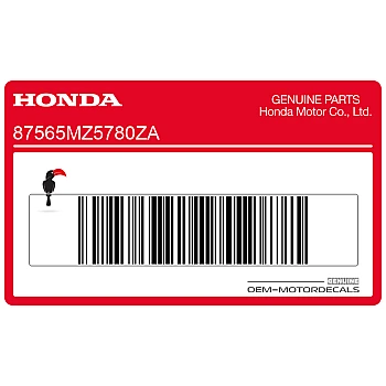 Étiquette d'information code couleur type 4