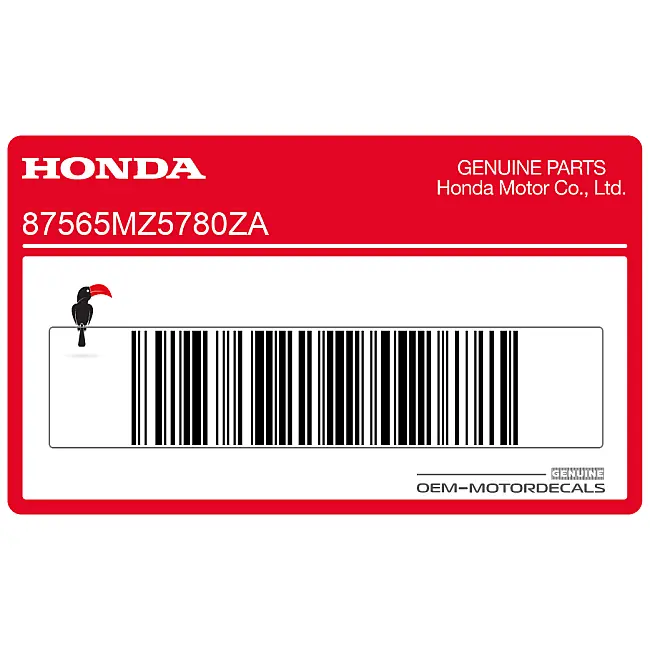 Honda-87565MZ5780ZA