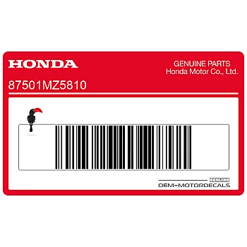 Registration plate label