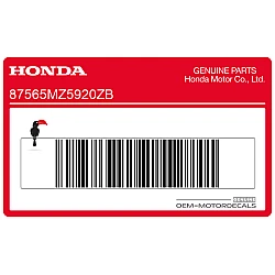 Étiquette de code couleur Type 2