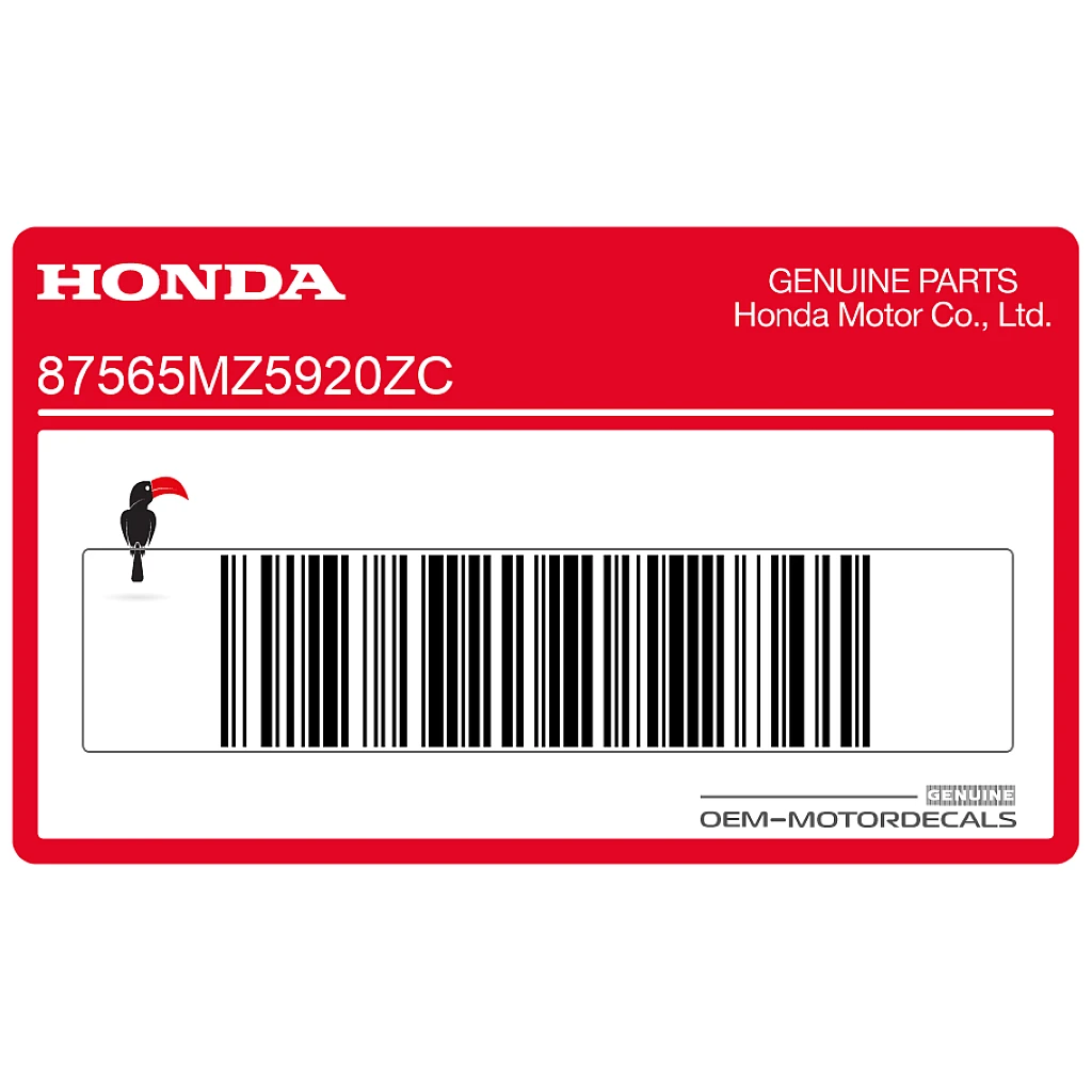 Honda-87565MZ5920ZC