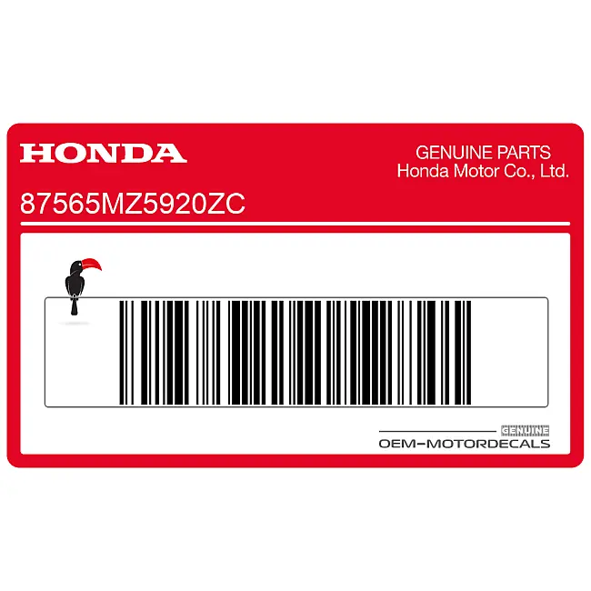 Honda-87565MZ5920ZC