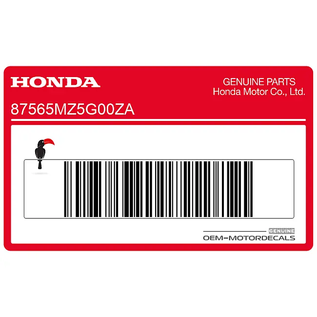 Honda-87565MZ5G00ZA