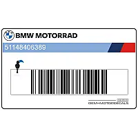 BMW Fuel tank decal, left side 51148406389