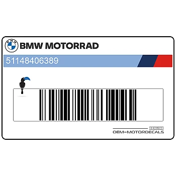 Adesivo serbatoio, lato sinistro