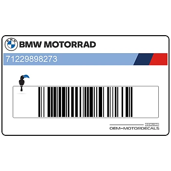 Noise regulation instruction label