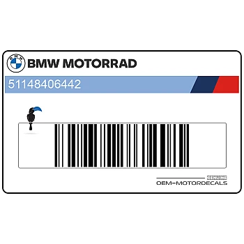 Autocollant carénage latéral, côté droit