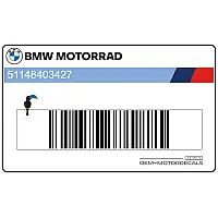 BMW Fuel tank decal 51148403427