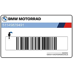 Autocollant de réservoir, côté gauche