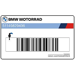 Autocollant de carénage arrière, côté droit