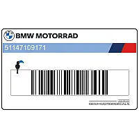 BMW Rear side panel decal, left side 51147109171