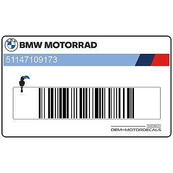 Adesivo codone monoposto, lato sinistro