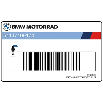 Adesivo codone monoposto, lato destro