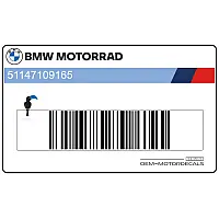 BMW Adhesivo carenado lateral, lado izquierdo 51147109165