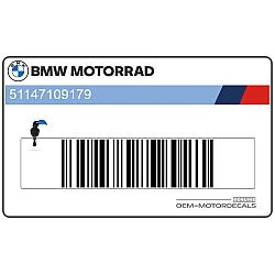 Tail cowl decal, left side