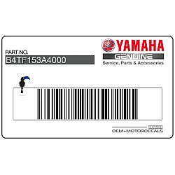 Adesivo Emblema Yamaha
