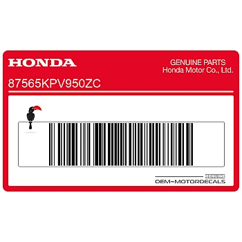 Étiquette d'avertissement