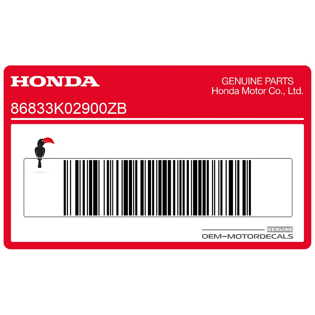 Honda-86833K02900ZB