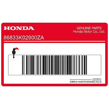 Front cowling '150i' emblem