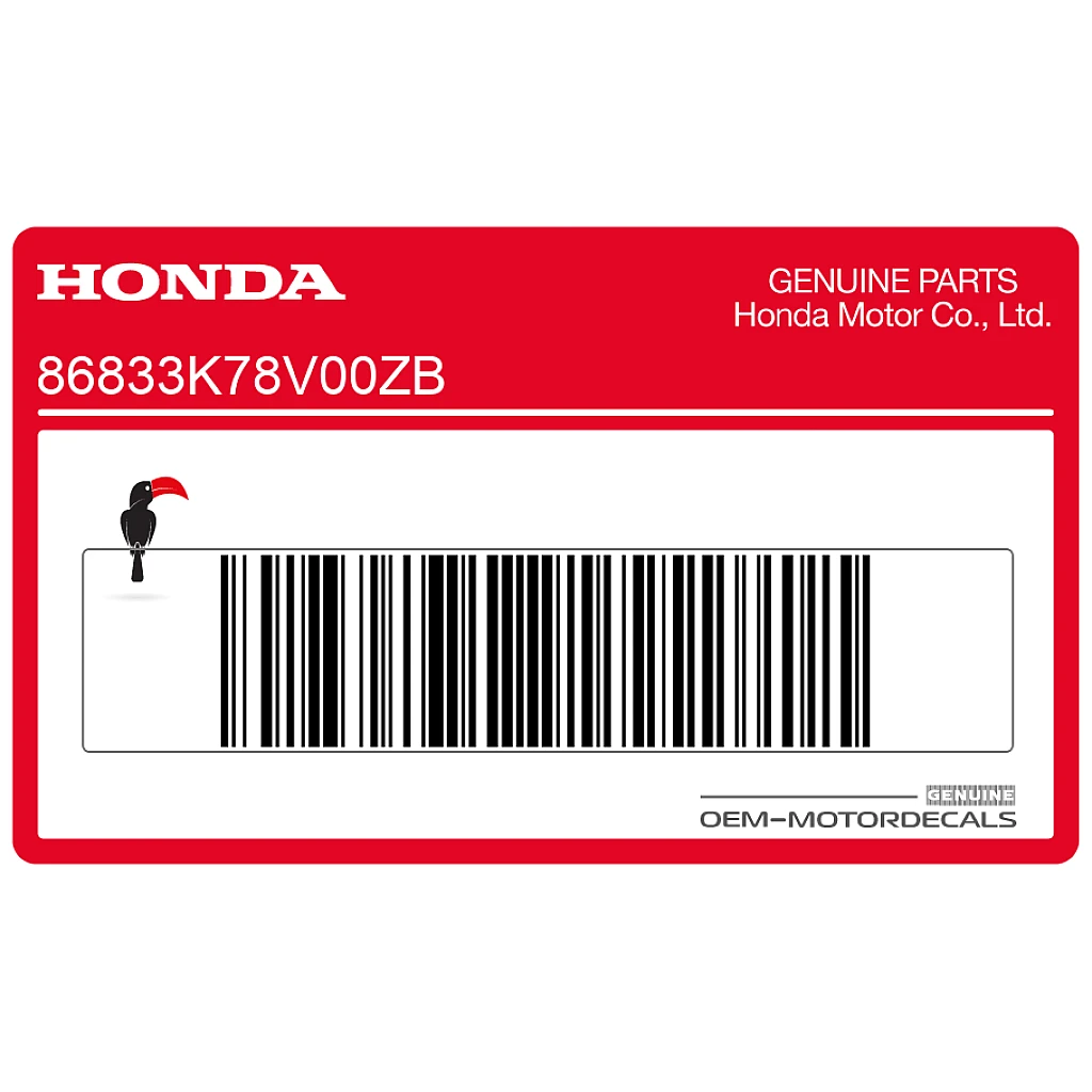 Honda-86833K78V00ZB