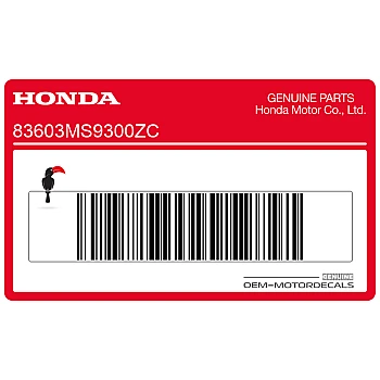 Autocollant REVERE cache latéral droit