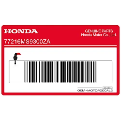 Sticker de coque arrière REVERE, côté droit