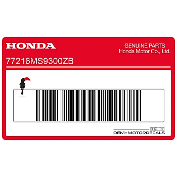 Adesivo REVERE codino posteriore, lato destro