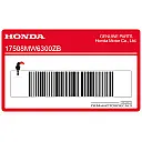 Autocollant logo HONDA pour réservoir, côté gauche