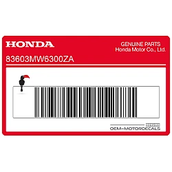 Logo REVERE na osłonę boczną, lewa strona