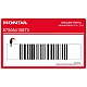 Honda NTV650 Radiator Shroud Caution Mark Right Side OEM 87508415670