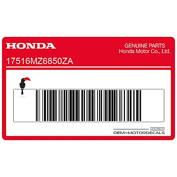 Brandstoftank HONDA logo sticker