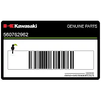KAWASAKI Dolna owiewka, prawa strona, tył 56076-2962