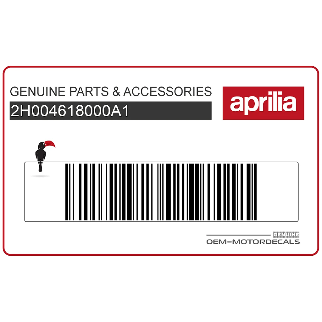 Aprilia SXR50 Rear Side Fairing SXR 50 Sport Graphic Right Side OEM 2H004618000A1