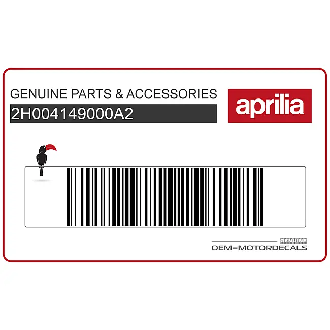 Aprilia SXR 50 Autocollant Logo 