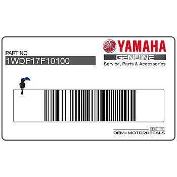 Pegatina colin, lado izquierdo