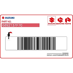 Naklejka ostrzegawcza ramy, prawa