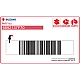 Suzuki RM-Z450 Etichetta di Avvertenza Telaio Lato Destro OEM 6892137F70