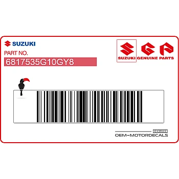 Achterspatbord „450“ sticker, rechterkant