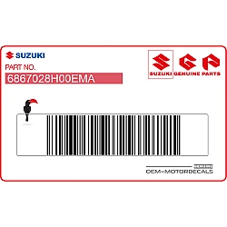 Naklejka na osłonę boczną, prawa strona