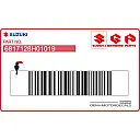 Emblema SUZUKI guardabarros trasero