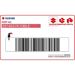 Graphisme de cache cadre gauche Suzuki