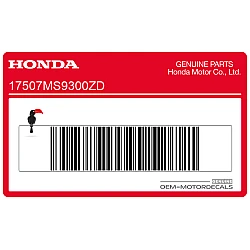 Fuel tank HONDA emblem