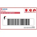 Osłona ramy RM125 emblemat, prawa strona