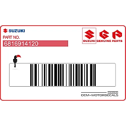 Embleem voorplaat RM125