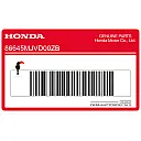 Seitenverkleidungsaufkleber CBR500R, rechte Seite