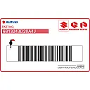 Emblème Suzuki RM125 pour cache-cadre droit
