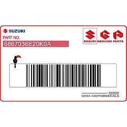 Grafika RM osłony chłodnicy, strona lewa