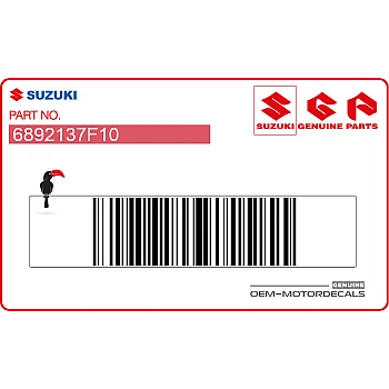 Etiqueta de advertencia de chasis, lado derecho