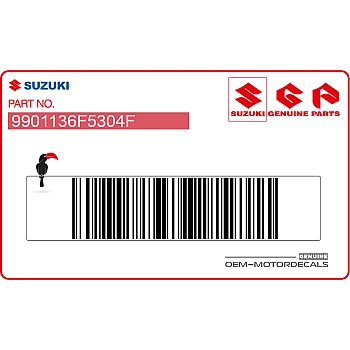 Etiqueta de advertencia, lado derecho